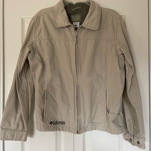 Columbia Stonewash Granite Cloth Lite Zipper Utility Ladies Jacket